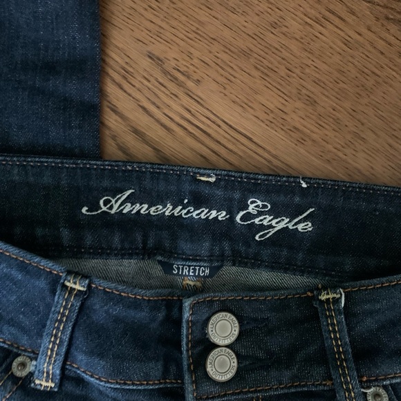 American Eagle Artist Jean Capris size 8 - Picture 4 of 9